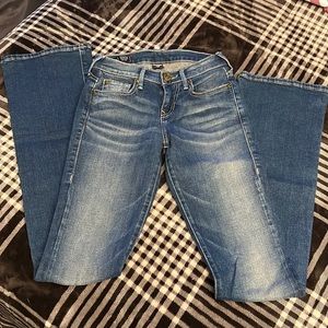 True Religion Nikki Mid-Rise Flare